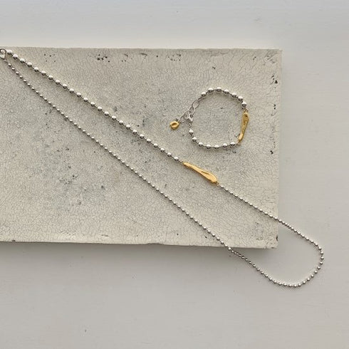 small ball necklace
